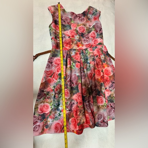 Metaphor Fit & Flare Scuba Dress Rose
Floral Design Sleeveless Size 12 - Picture 5 of 9